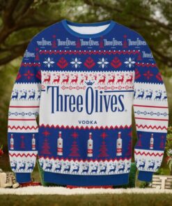 Three Olives Vodka Ugly Sweater
