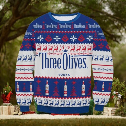Three Olives Vodka Ugly Sweater