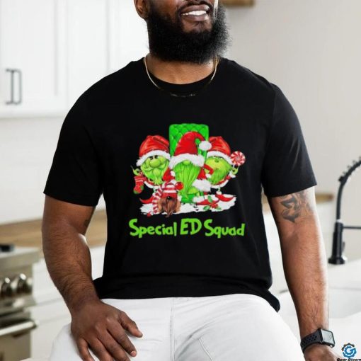 Three the Santa Grinch Gnomes Special ED Squad Merry Christmas hoodie, sweater, longsleeve, shirt v-neck, t-shirt