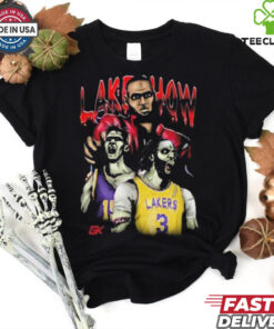 Thriller x Lakeshow Los Angeles Lakers NBA Graphic 2024 t shirt 1 Thriller x Lakeshow Los Angeles Lakers NBA Graphic 2024 t shirt