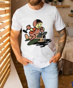 Throw back frog Fixonaut logo shirt