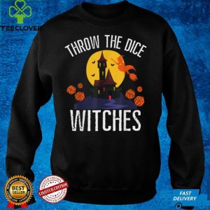 Throw the Dice Witches Halloween Bunco Prize T Shirt