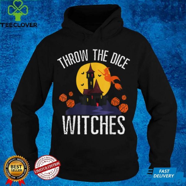 Throw the Dice Witches Halloween Bunco Prize T Shirt