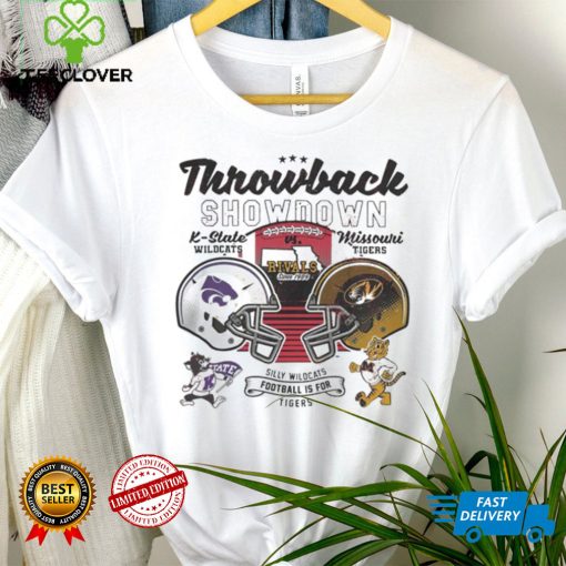 Throwback Showdown 2023 Missouri Tigers vs Kansas State Wildcats game day hoodie, sweater, longsleeve, shirt v-neck, t-shirt