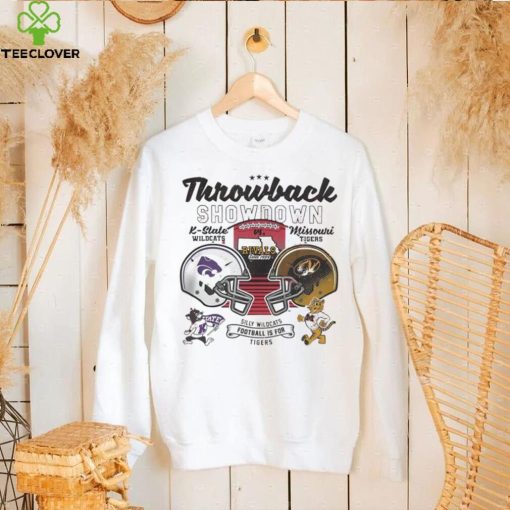 Throwback Showdown 2023 Missouri Tigers vs Kansas State Wildcats game day hoodie, sweater, longsleeve, shirt v-neck, t-shirt