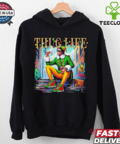 Thug Life Christmas Movies Buddy Elf shirt