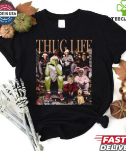 Thug Life Funny Christmas Tshirt Vintage Movie Characters Gift Retro Movie Stars Shirt M0191 T Shirt