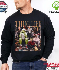 Thug Life Funny Christmas Tshirt Vintage Movie Characters Gift Retro Movie Stars Shirt M0191 T Shirt