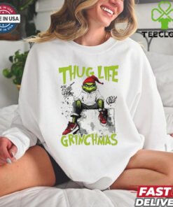 Thug Life Grinch Christmas Friends shirt