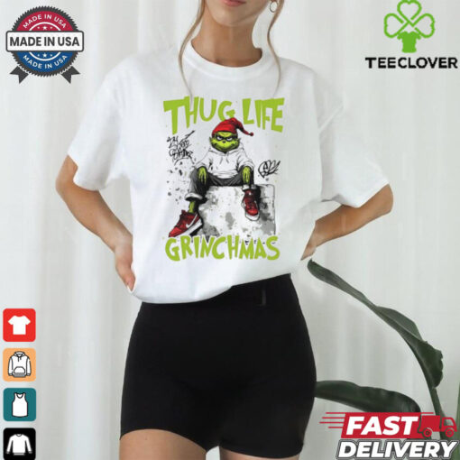 Thug Life Grinch Christmas Friends shirt