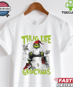 Thug Life Grinch Christmas Friends shirt