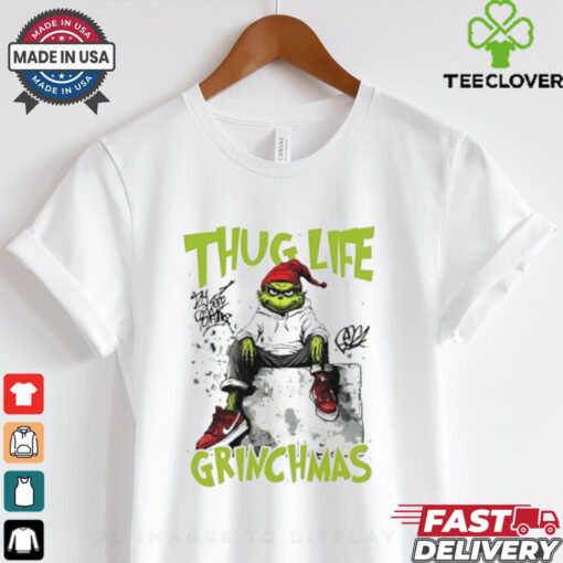 Thug Life Grinch Christmas Friends shirt