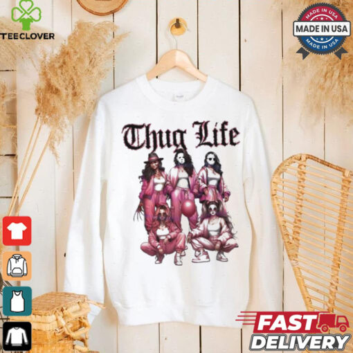 Thug Life Halloween Girls Character Honor hoodie, sweater, longsleeve, shirt v-neck, t-shirt