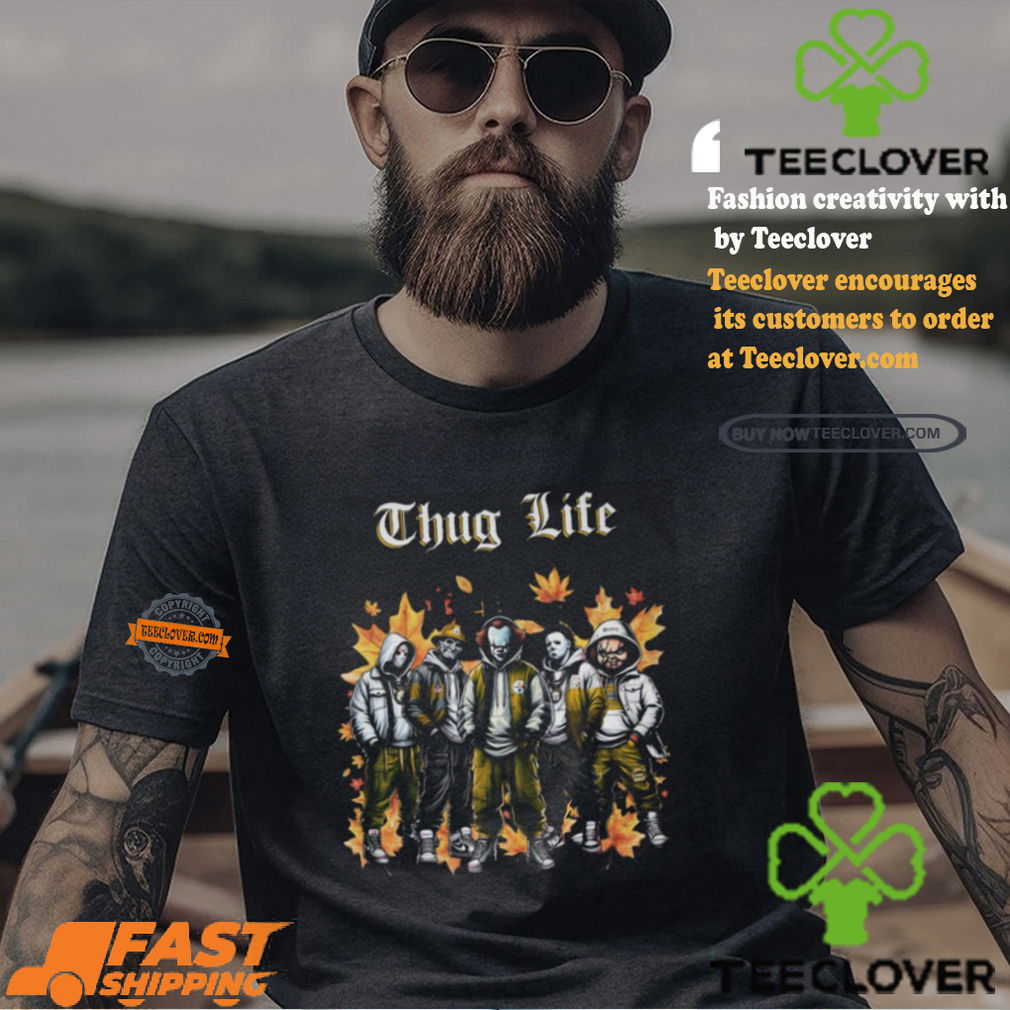 Thug Life Halloween Pittsburgh Steelers Shirt Thug Life Halloween Pittsburgh Steelers Shirt