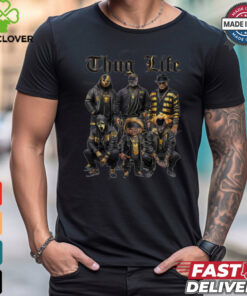 Thug Life Horror Ver Gold T Shirt