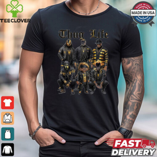 Thug Life Horror Ver Gold T Shirt