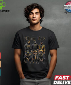 Thug Life Horror Ver Gold T Shirt