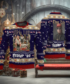 Thug Life Trump Christmas Unly sweater
