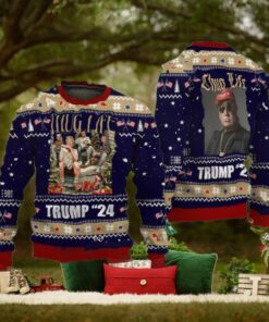 Thug Life Trump Christmas Unly sweater