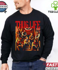 Thug Life Trump Vance Musk Kenedy cowboy shirt 3 Thug Life Trump Vance Musk Kenedy cowboy shirt