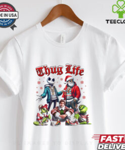 Thug Life skeleton grinch shirt 3 Thug Life skeleton grinch shirt