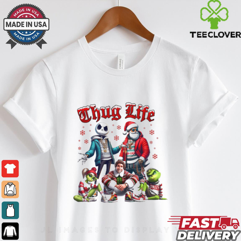 Thug Life skeleton grinch shirt Thug Life skeleton grinch shirt