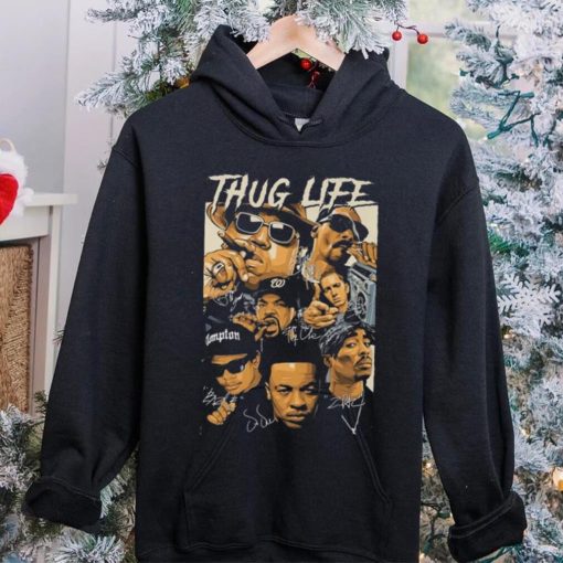 Thug life legends the clan dr. dre eazy e 2pac eminem snoop dogg hoodie, sweater, longsleeve, shirt v-neck, t-shirt