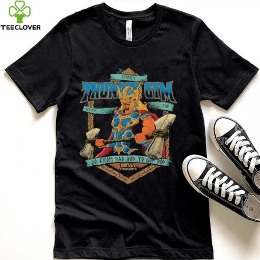 Thunder Gym go from dad bod to god bod shirt