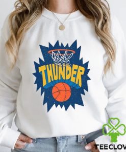 Thunder Swish basketball logo shirt