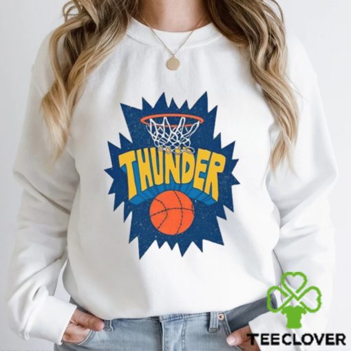 Thunder Swish basketball logo hoodie, sweater, longsleeve, shirt v-neck, t-shirt