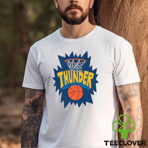 Thunder Swish basketball logo hoodie, sweater, longsleeve, shirt v-neck, t-shirt