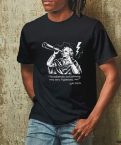 Thunderbolts and lightning Galileo T shirt