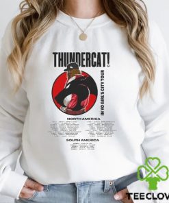 Thundercat North And South American Tour 2023 Shirt, Thundercat In You Girl’S City Fall Tour 2023 Unisex T Shirt, Fall Tour 2023 Merch Shirt