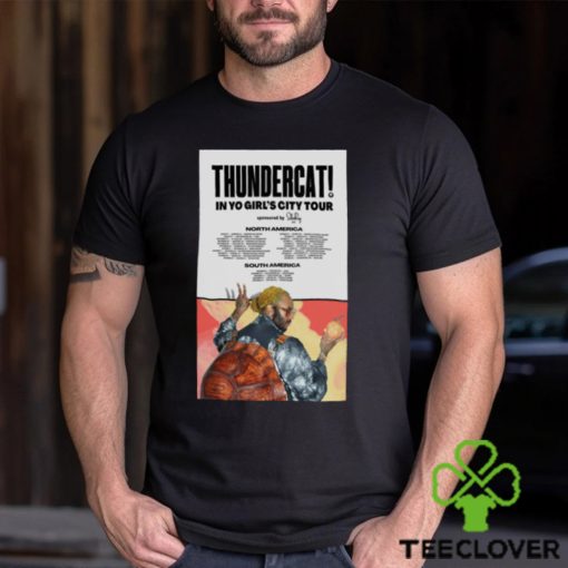 Thundercat tour 2023 Tour 2023 poster hoodie, sweater, longsleeve, shirt v-neck, t-shirt