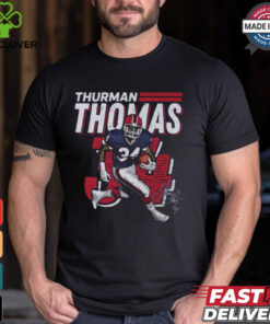 Thurman Thomas Buffalo Bills NFL Dash Signature t shirt