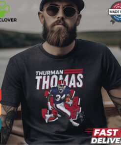 Thurman Thomas Buffalo Bills NFL Dash Signature t shirt