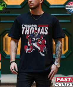 Thurman Thomas Buffalo Bills NFL Dash Signature t shirt
