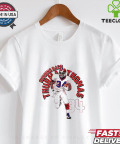 Thurman Thomas Buffalo Bills name arc cartoon shirt