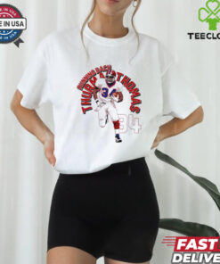 Thurman Thomas Buffalo Bills name arc cartoon shirt
