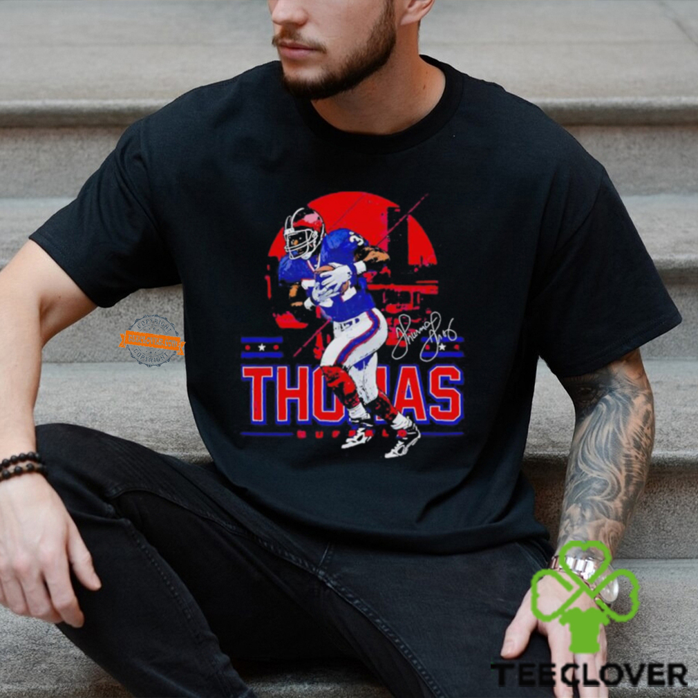 Thurman Thomas Buffalo Player Skyline Football Signature shirt Thurman Thomas Buffalo Player Skyline Football Signature shirt