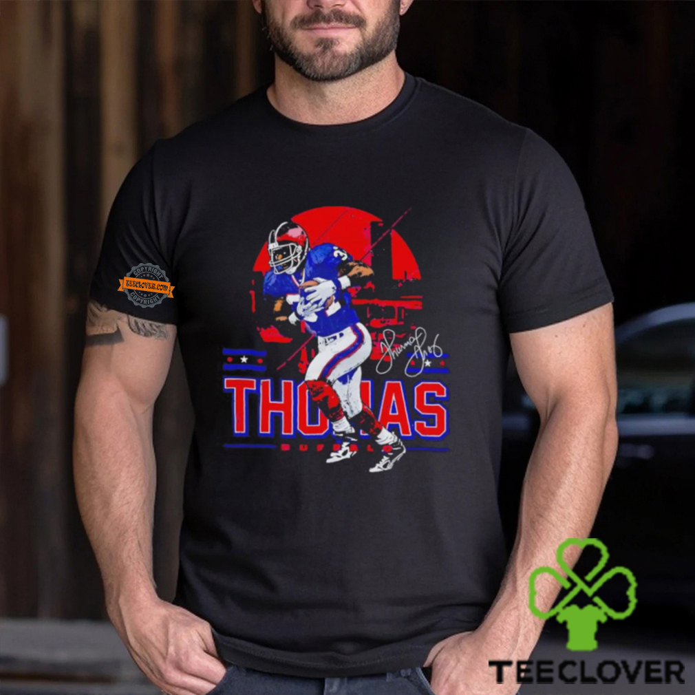 Thurman Thomas Buffalo Player Skyline Football Signature shirt Thurman Thomas Buffalo Player Skyline Football Signature shirt