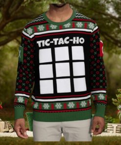 Tic Tac Ho Festive Gamewear Ugly Christmas Sweater