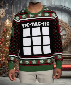 Tic Tac Ho Festive Gamewear Ugly Christmas Sweater