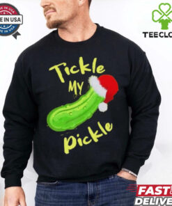Tickle My Pickle Santa Hat Merry Christmas shirt 1 Tickle My Pickle Santa Hat Merry Christmas shirt
