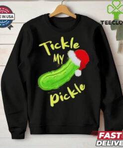 Tickle My Pickle Santa Hat Merry Christmas shirt 2 Tickle My Pickle Santa Hat Merry Christmas shirt