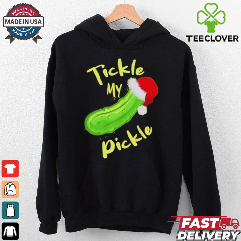 Tickle My Pickle Santa Hat Merry Christmas shirt Tickle My Pickle Santa Hat Merry Christmas shirt