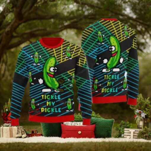 Tickle My Pickle Ugly Christmas Sweater