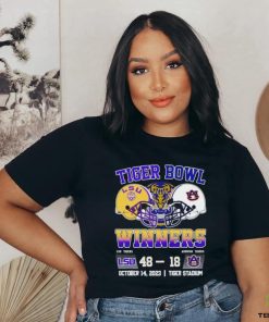 Tiger Bowl Winners LSU Tigers 48 18 Auburn TIgers October 14 2023 shirt