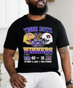 Tiger Bowl Winners LSU Tigers 48 18 Auburn TIgers October 14 2023 shirt