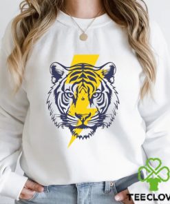 Tiger Face Tiger Shirt, Trendy Unisex T shirt Crewneck